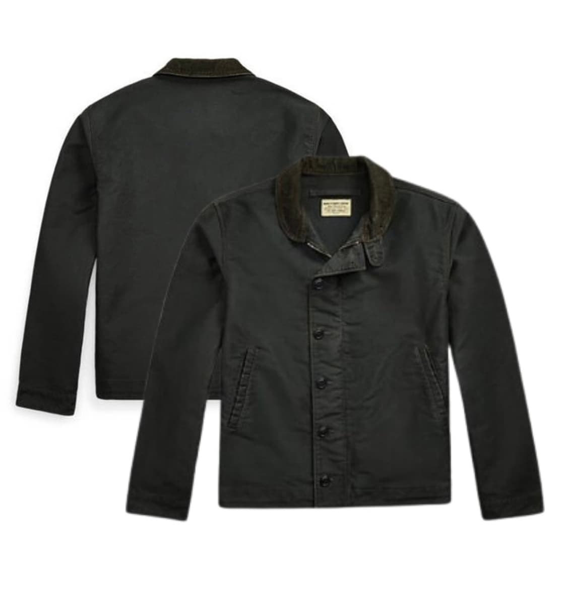RRL 블랙 덱자켓 더블알엘 코듀로이 25fw 상품이미지1