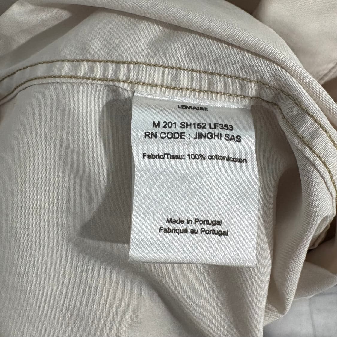 르메르 스트레이트 카라 셔츠 상품이미지6