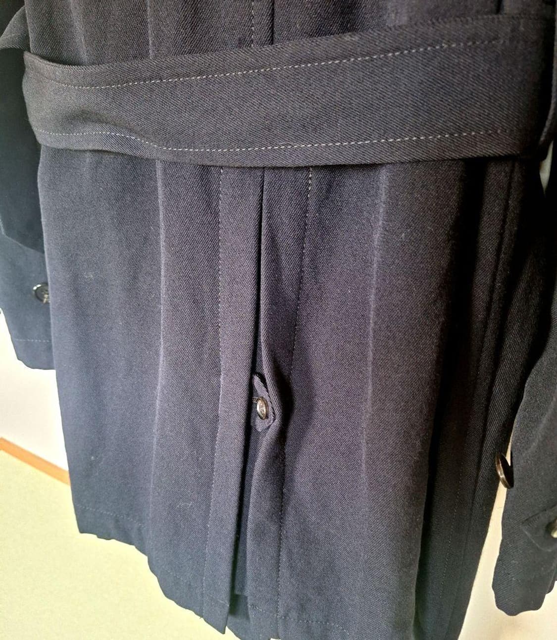 꼼데가르송 옴므 플러스 메쉬 패널 더블 브레스티드 코트 상품이미지5