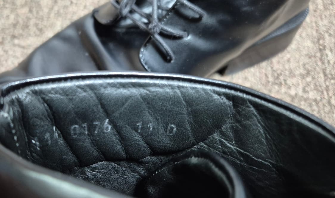 구찌 레이스업 부츠 홍창 290(11d) 상품이미지5