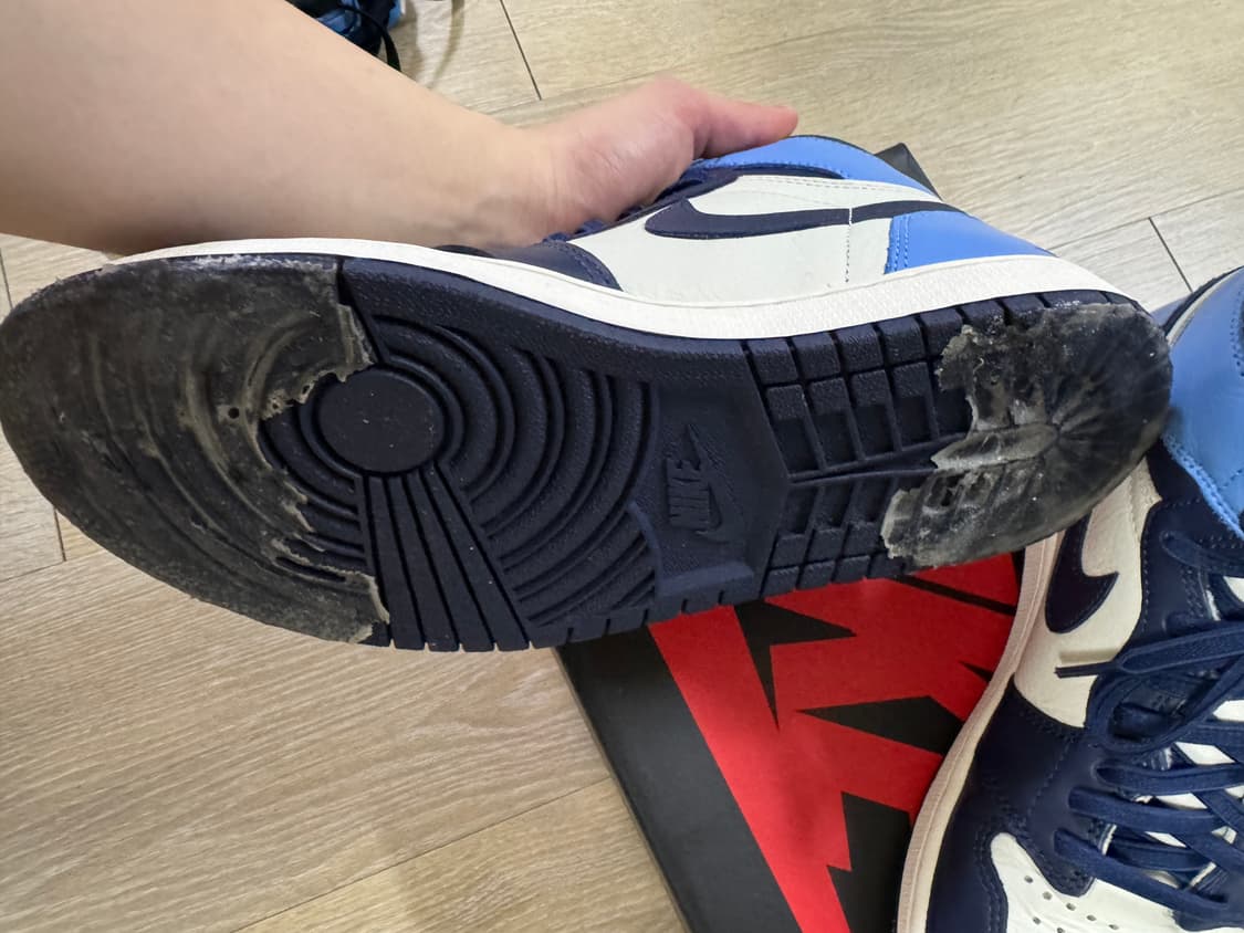 [270]조던 1 하이 옵시디언 UNC 상품이미지5