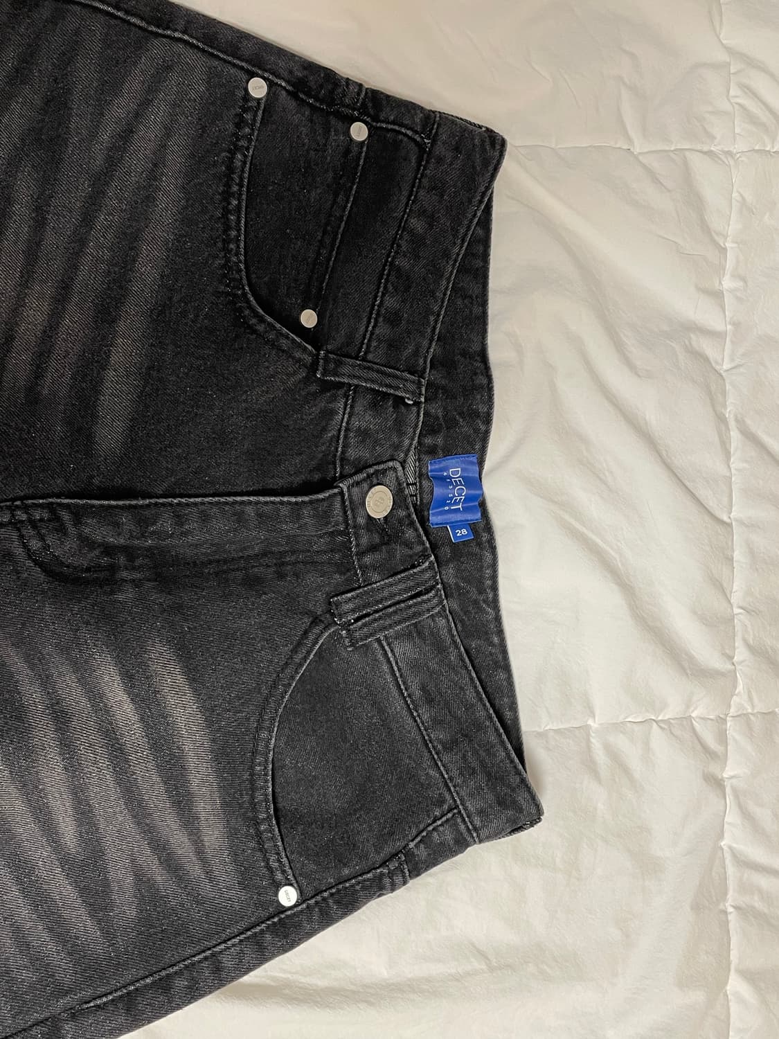 데케트 와이드 데님팬츠 상품이미지3