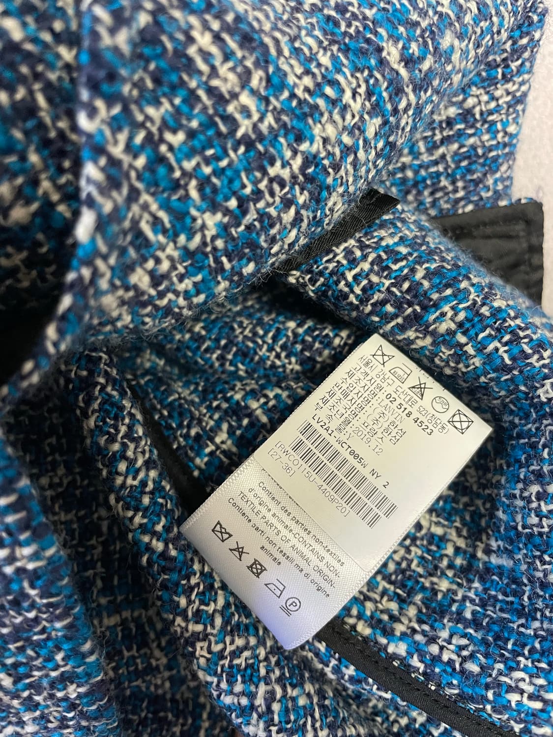 랑방 트위드 코트 상품이미지8