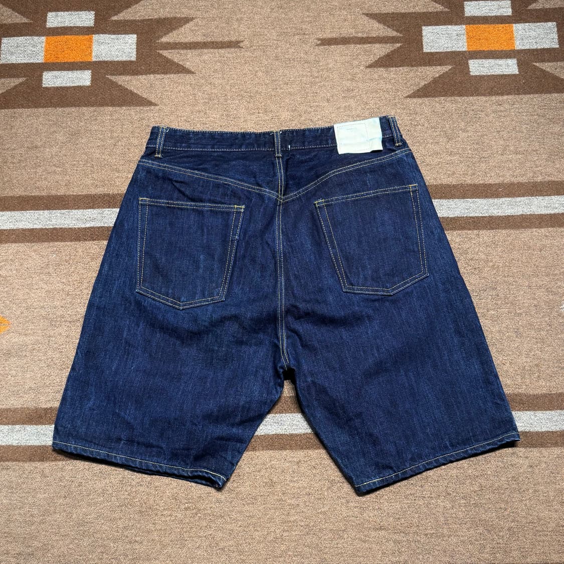 샌드파이퍼 셀비지 데님 쇼츠 34 헤비온스 버뮤다 반바지 상품이미지4