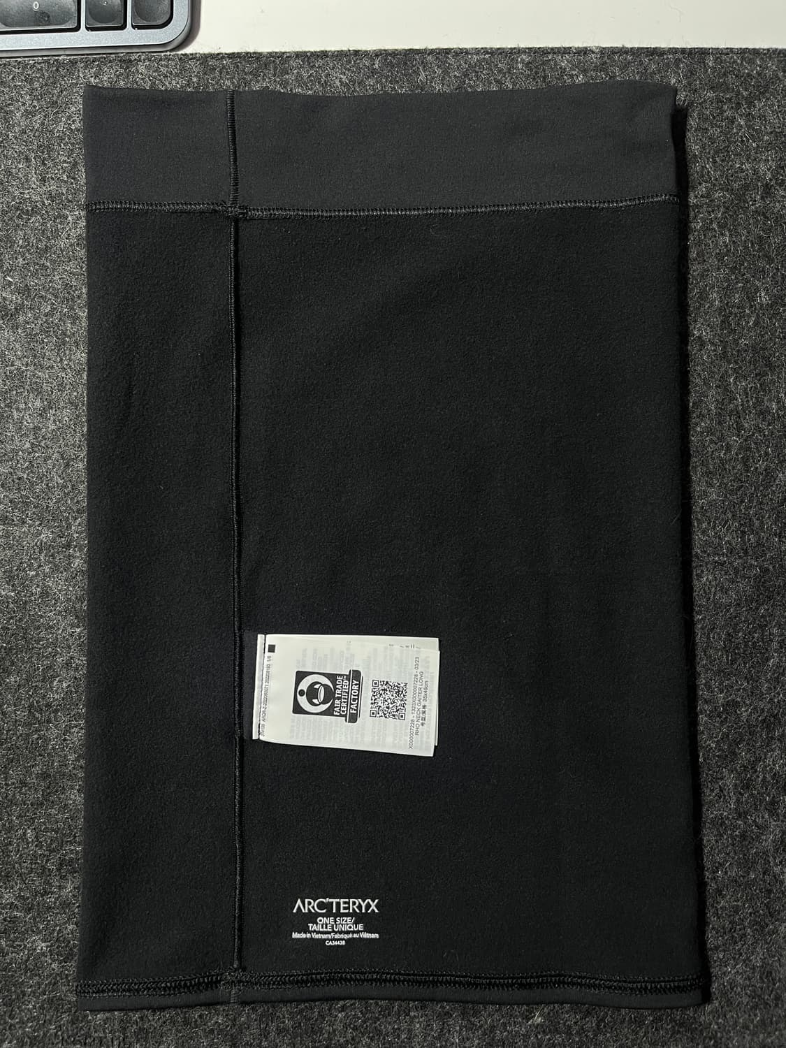 Arcteryx rho neck gaiter long (OS) 상품이미지2
