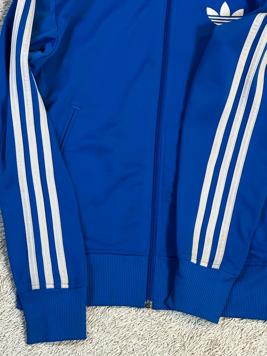 아디다스 ADIDAS 파이어버드 트랙탑 져지 블루 상품이미지5