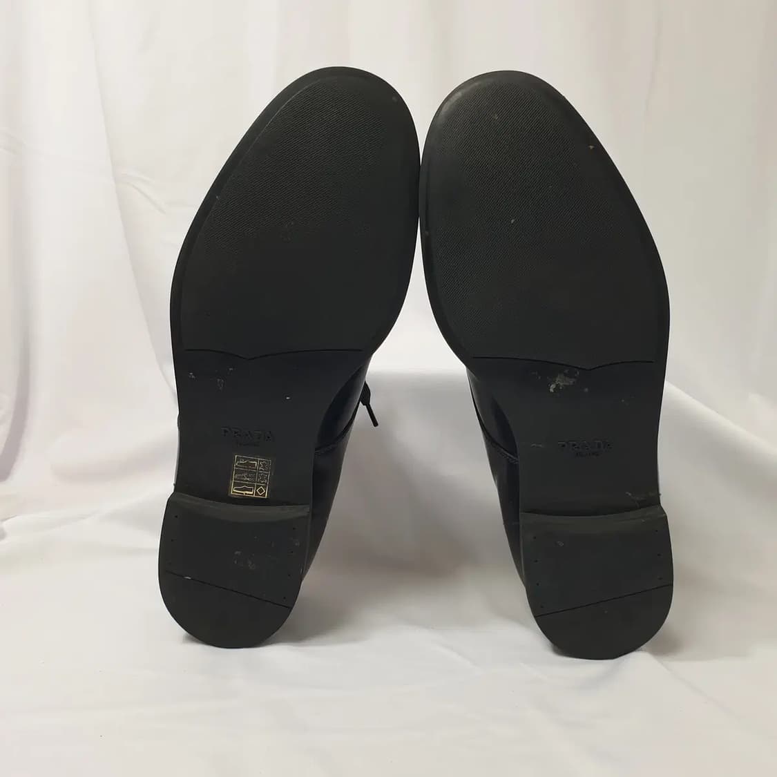 7.5/260 프라다 드레스 더비 로퍼 상품이미지5