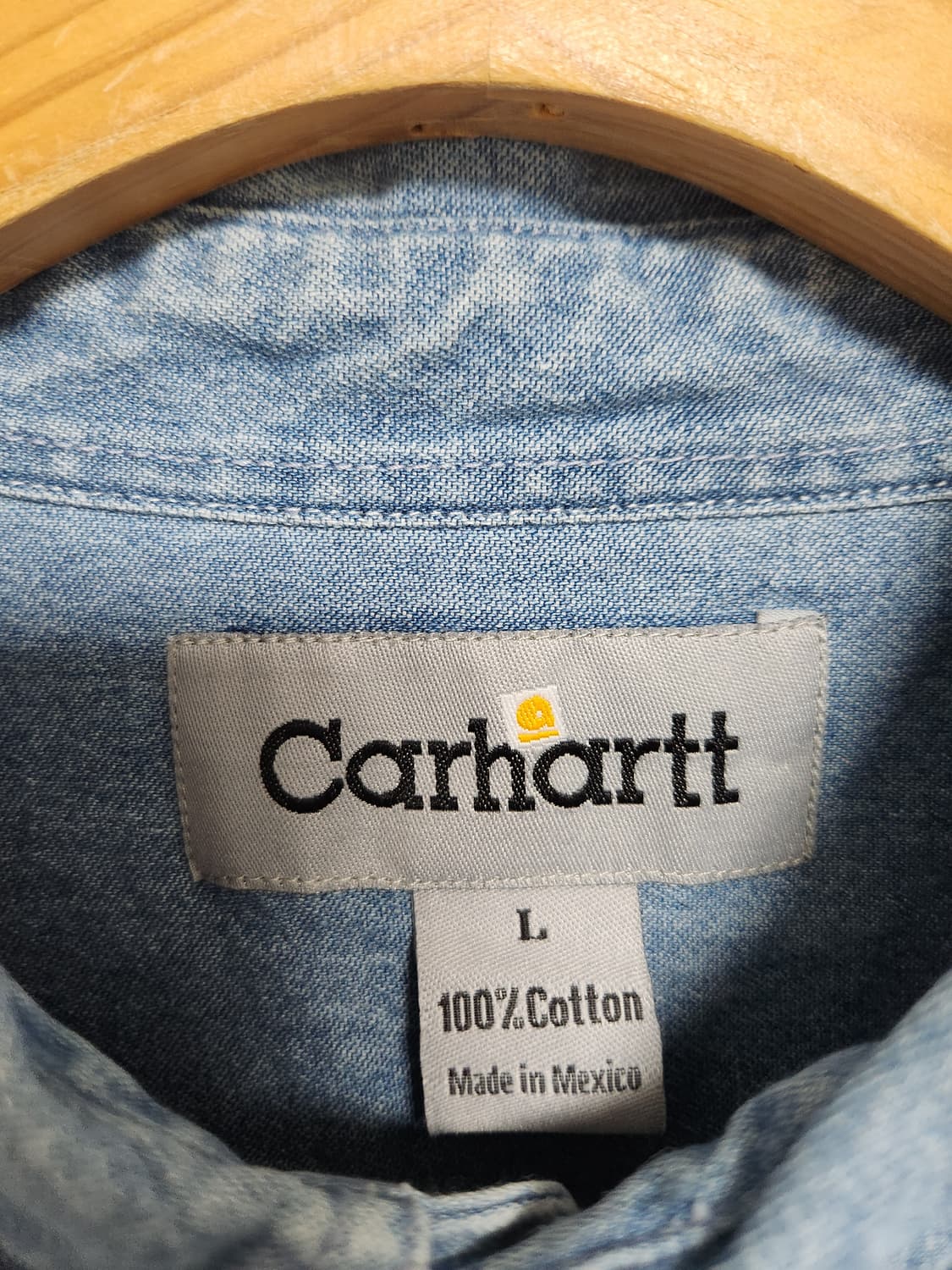 칼하트Carhartt 데님 셔츠 L - S194 상품이미지4