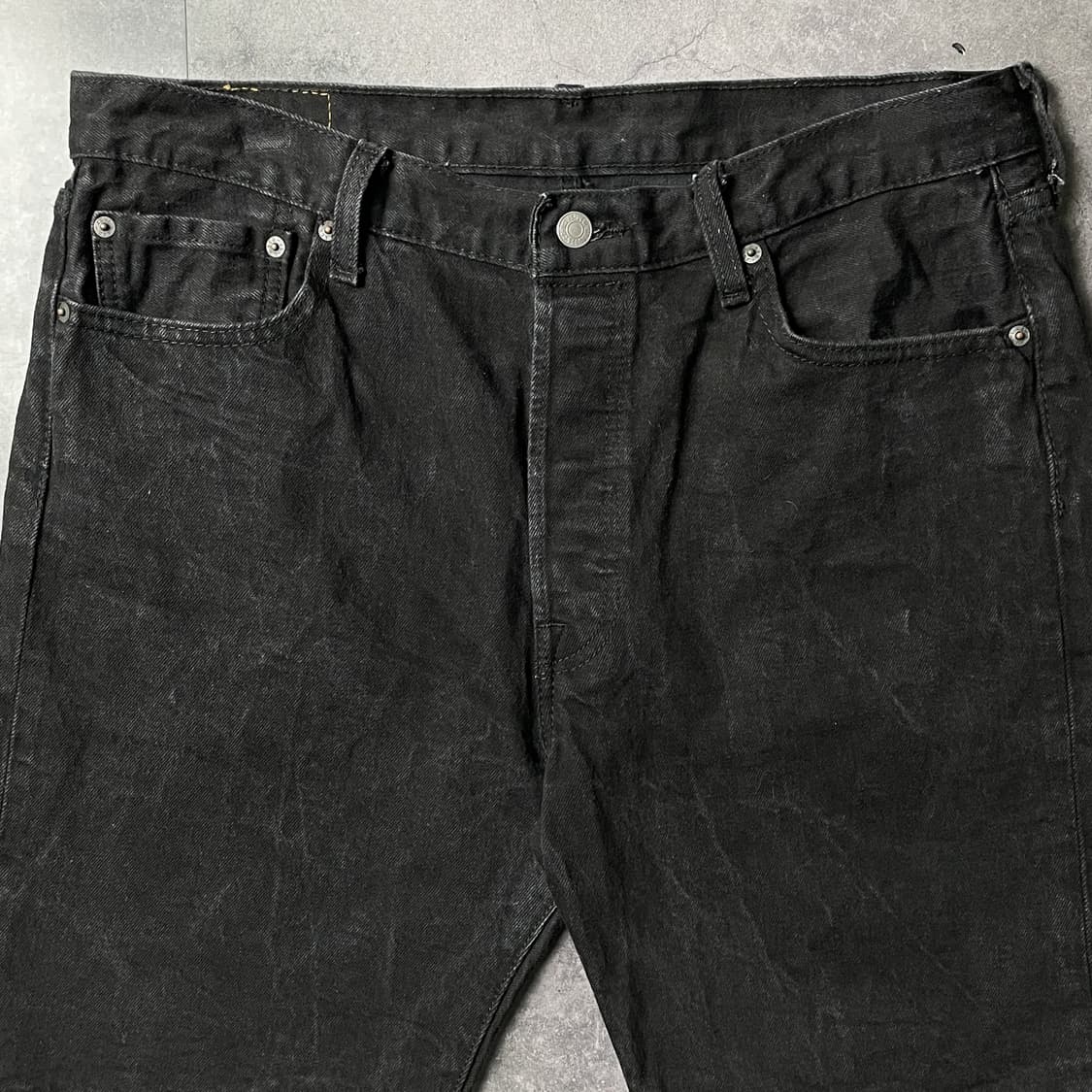 LEVI'S 리바이스501 빈티지 블랙 데님 하프팬츠 A01176 상품이미지2