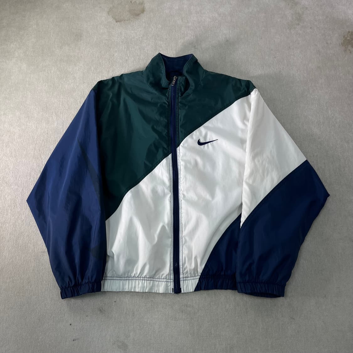 100 나이키 90s 올드스쿨 배색 바람막이 자켓 상품이미지1