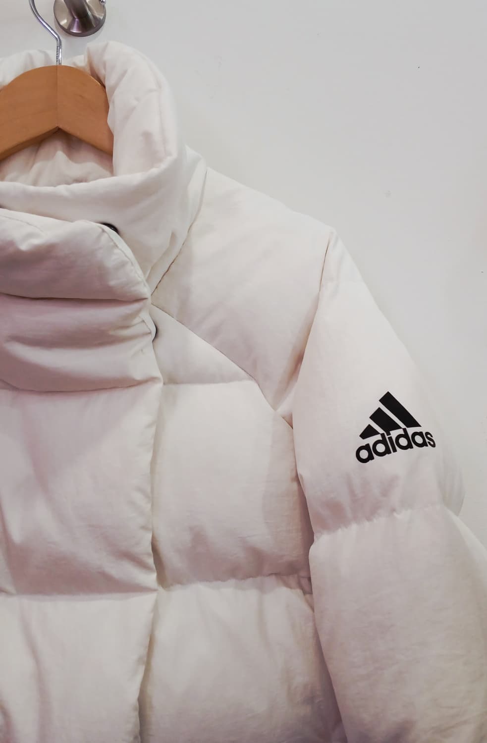 아디다스 빅 배플 다운패딩 L 상품이미지4