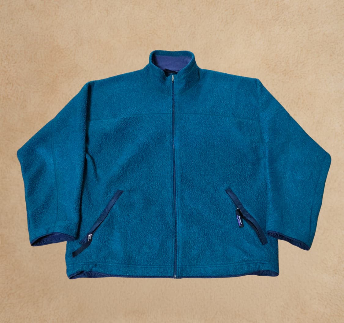 (L)파타고니아 90s 틸블루 신칠라 플리스 자켓 후리스 상품이미지1