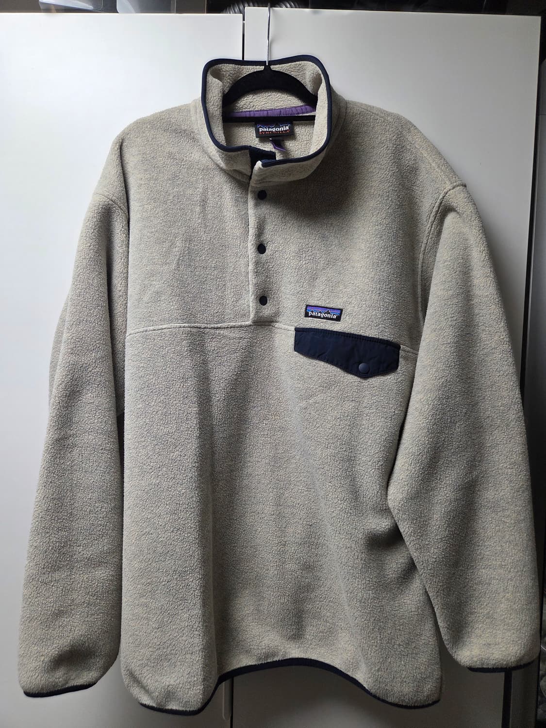 파타고니아 신칠라 스냅티 '헤비웨이트' 오트밀 상품이미지1