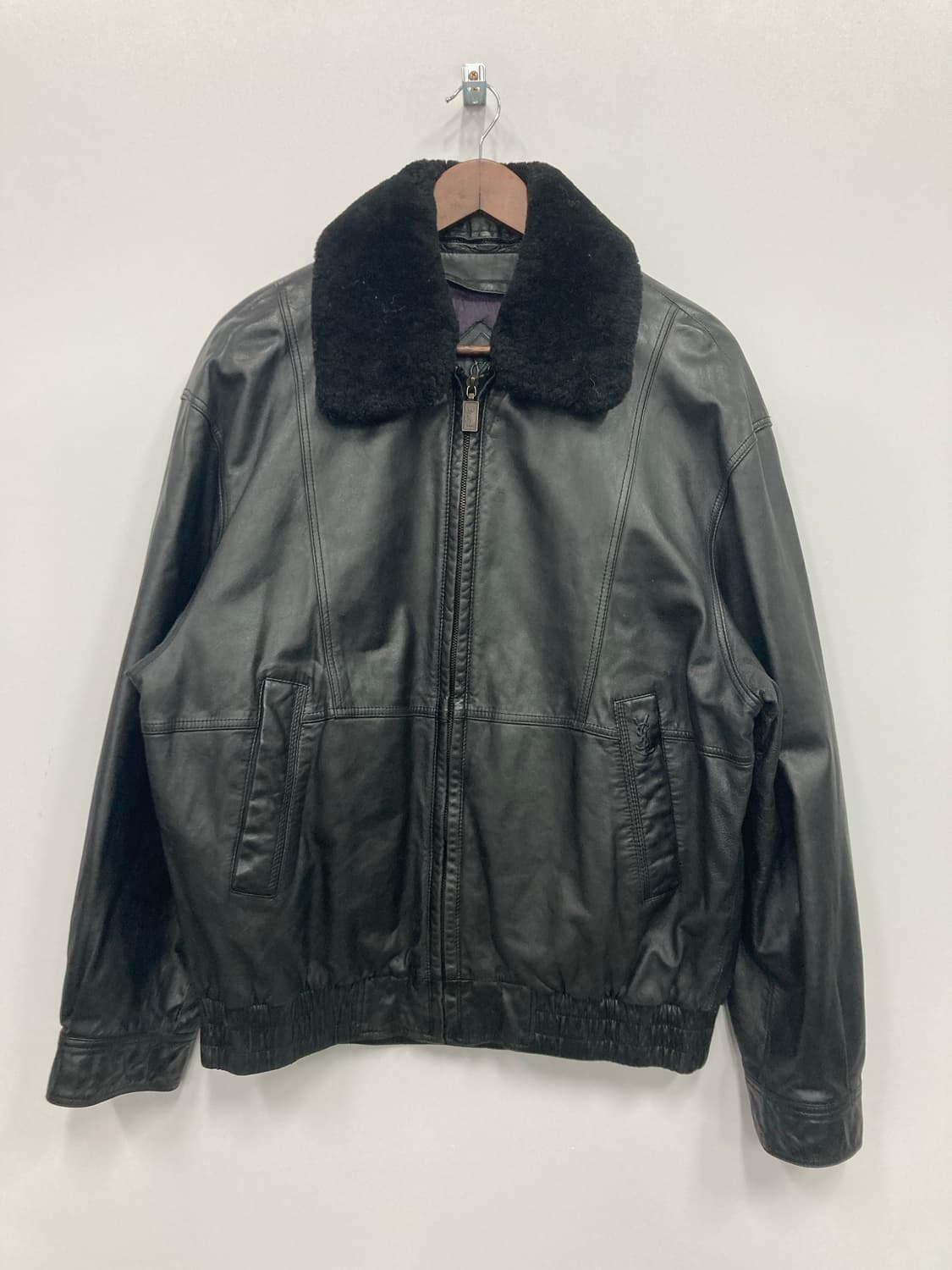 입생로랑 가죽자켓 상품이미지1