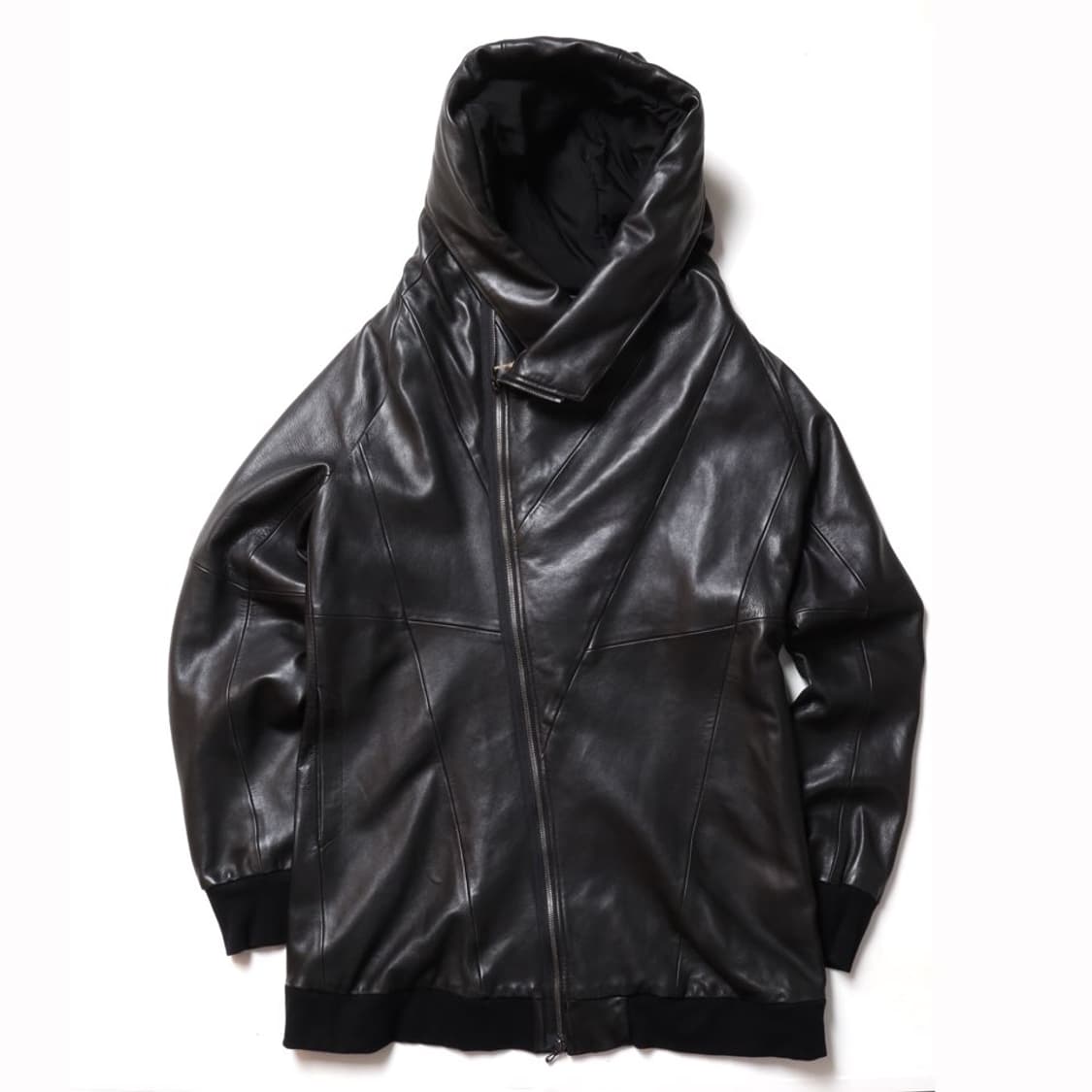 율리우스 Julius Leather Hoodie Coat 상품이미지2