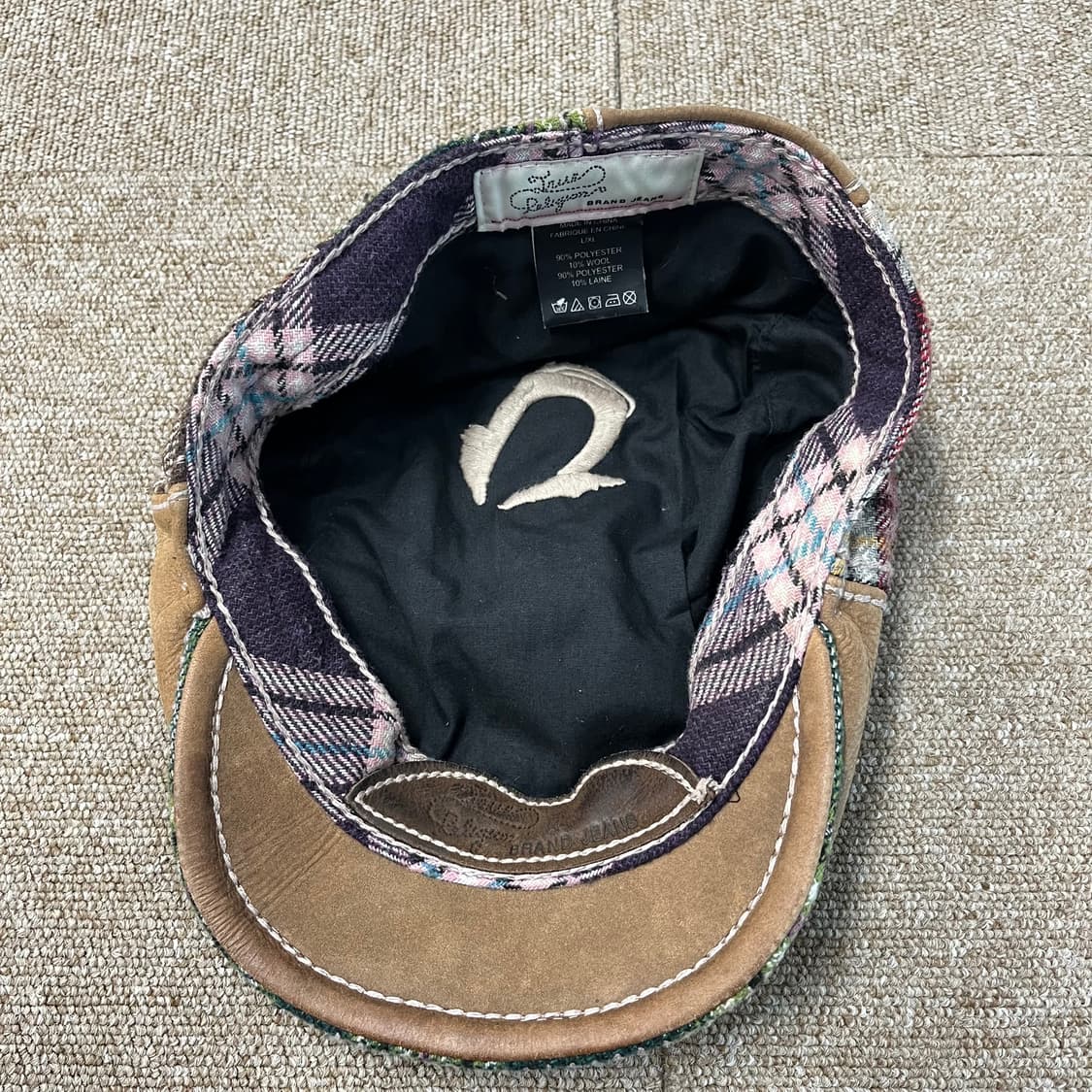 빈티지 트루릴리전 패치워크 헌팅캡 상품이미지5