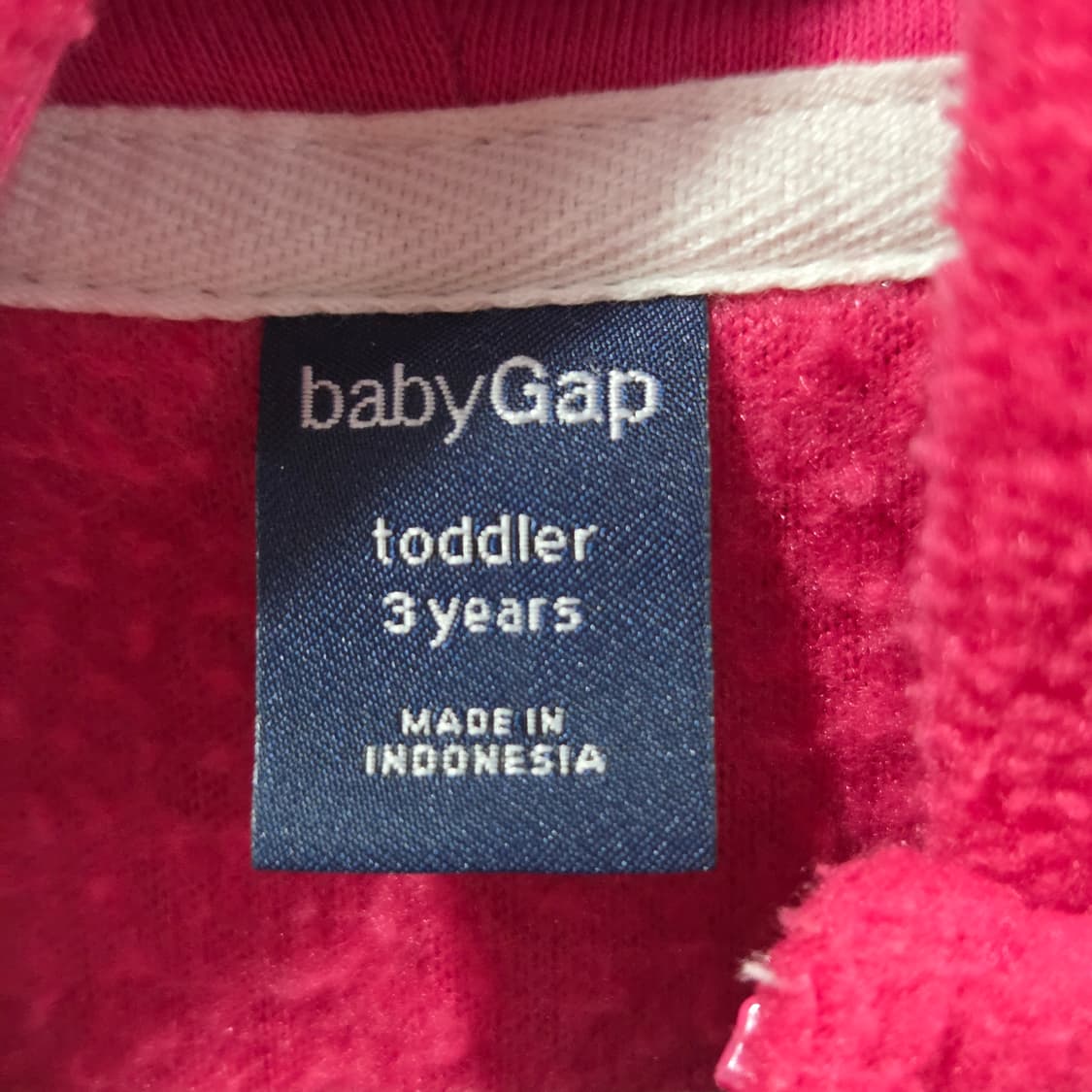 갭 키즈 플리스 후드집업 3Y 상품이미지3