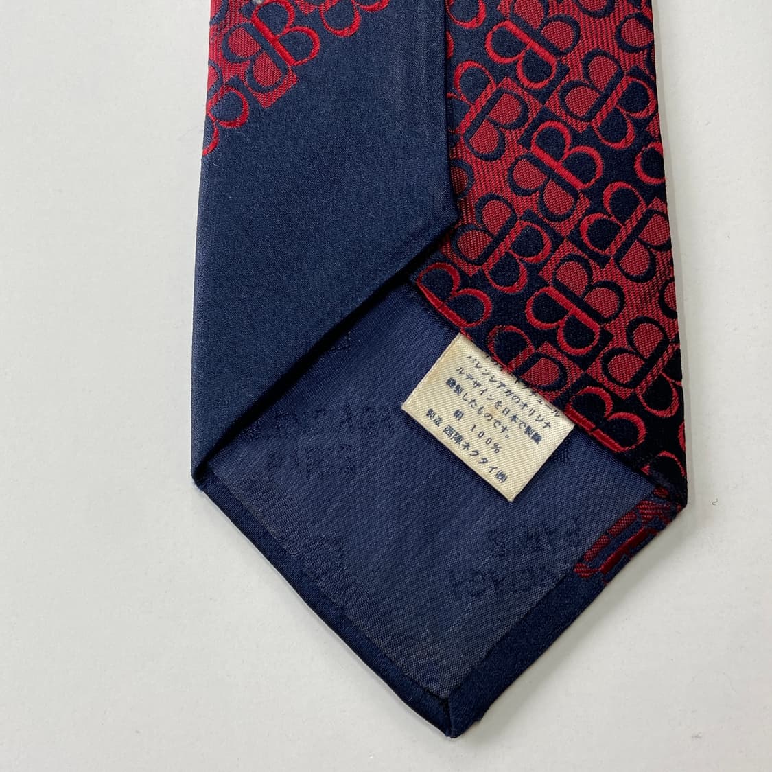 BALENCIAGA 발렌시아가 모노그램 정품 명품 넥타이 상품이미지7