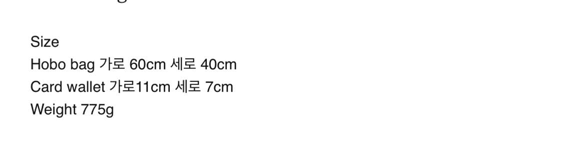 레터 LETTER 호보백 상품이미지6