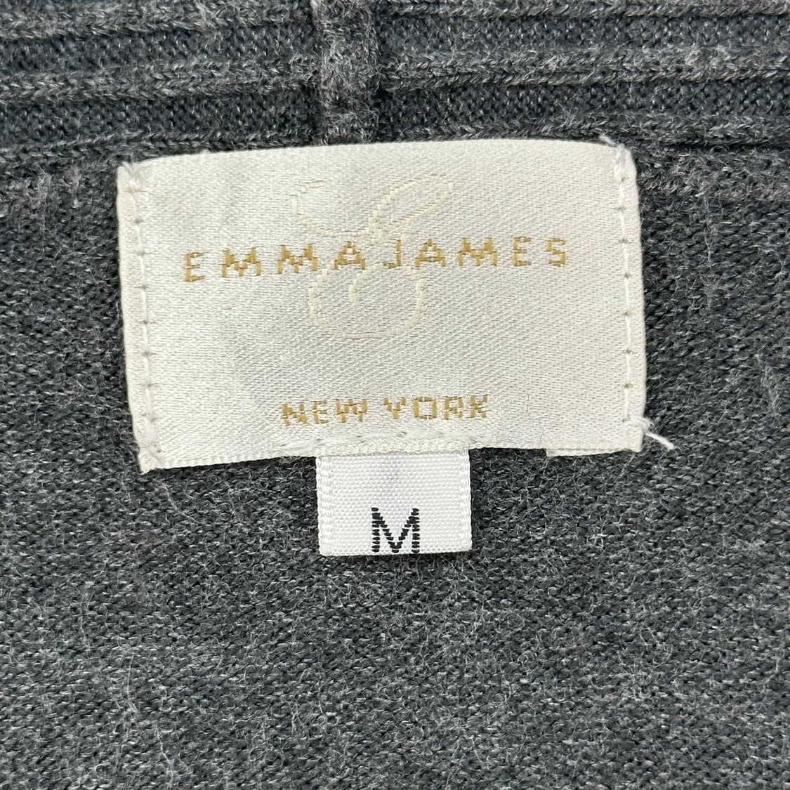EMMA JAMES  블랙 그레이 브이넥 레이어드 니트 에스닉 그런지 상품이미지6