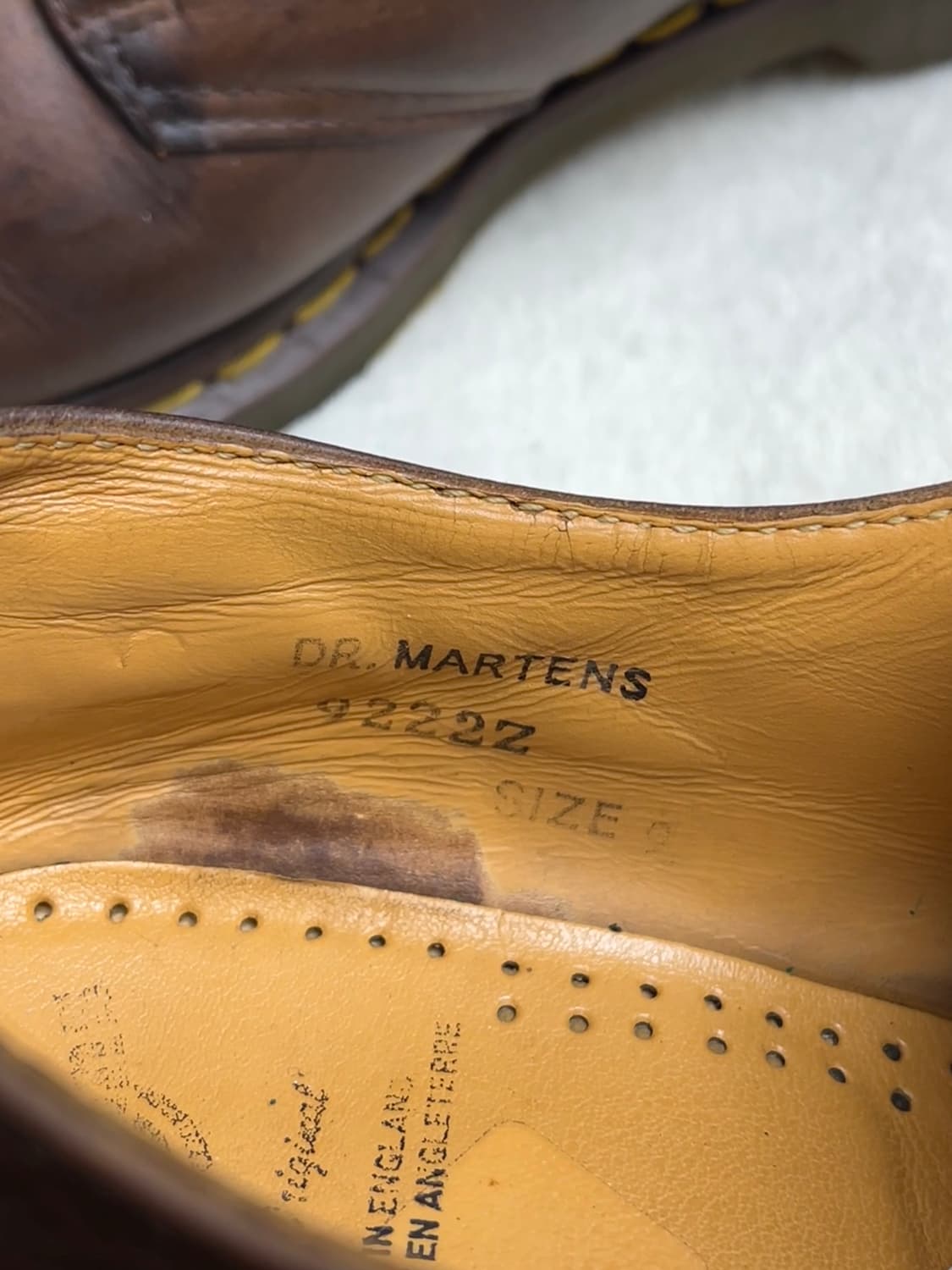 [275-280] 닥터마틴 9222 ||MADE IN ENGLAND 상품이미지6