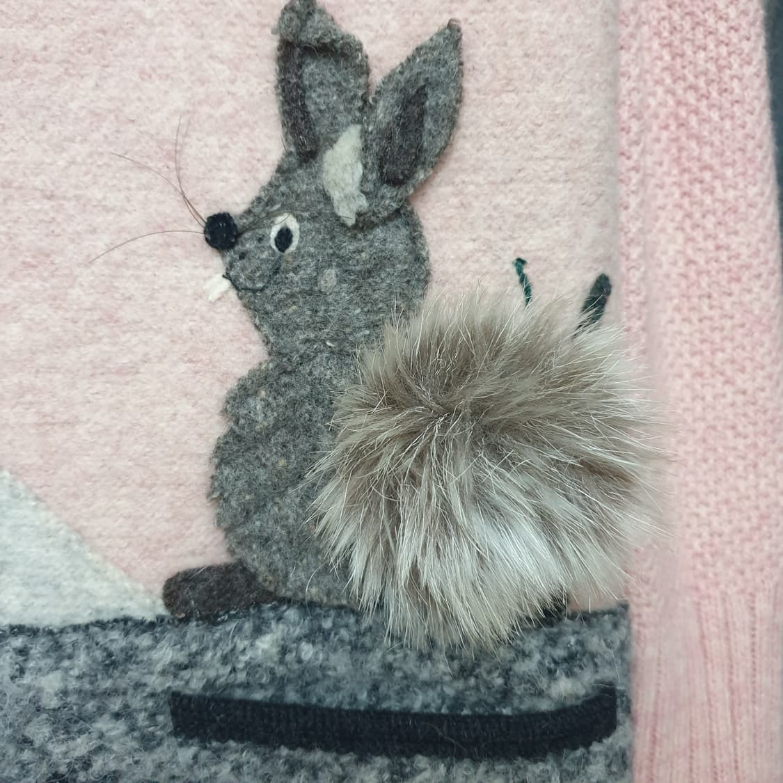 드라이완료)명품 GIESSWEIN 기스바인 토끼 아플리케 보일드울 베스트 상품이미지5