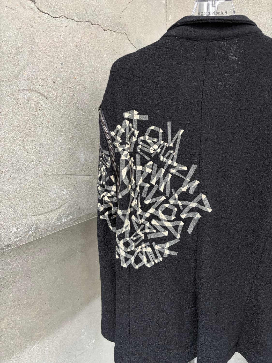 요지야마모토 15AW Runway tape suit 상품이미지3