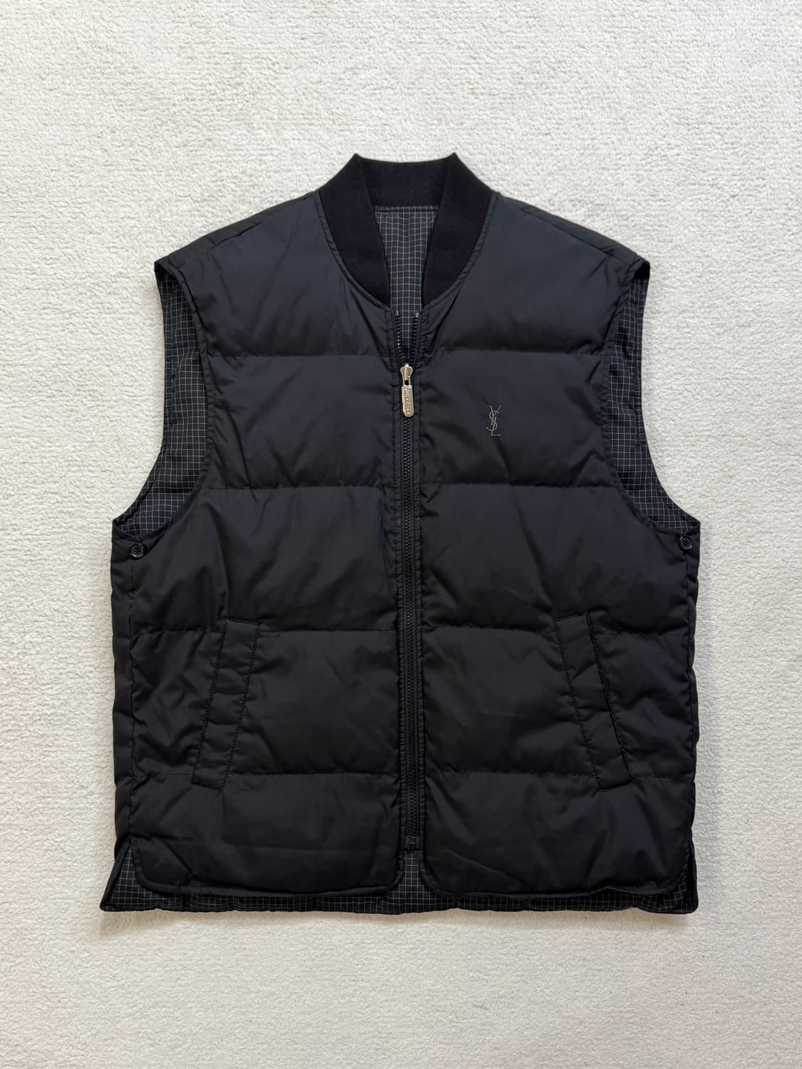 입생로랑 리버시블 구스다운 패딩조끼 베스트 상품이미지1