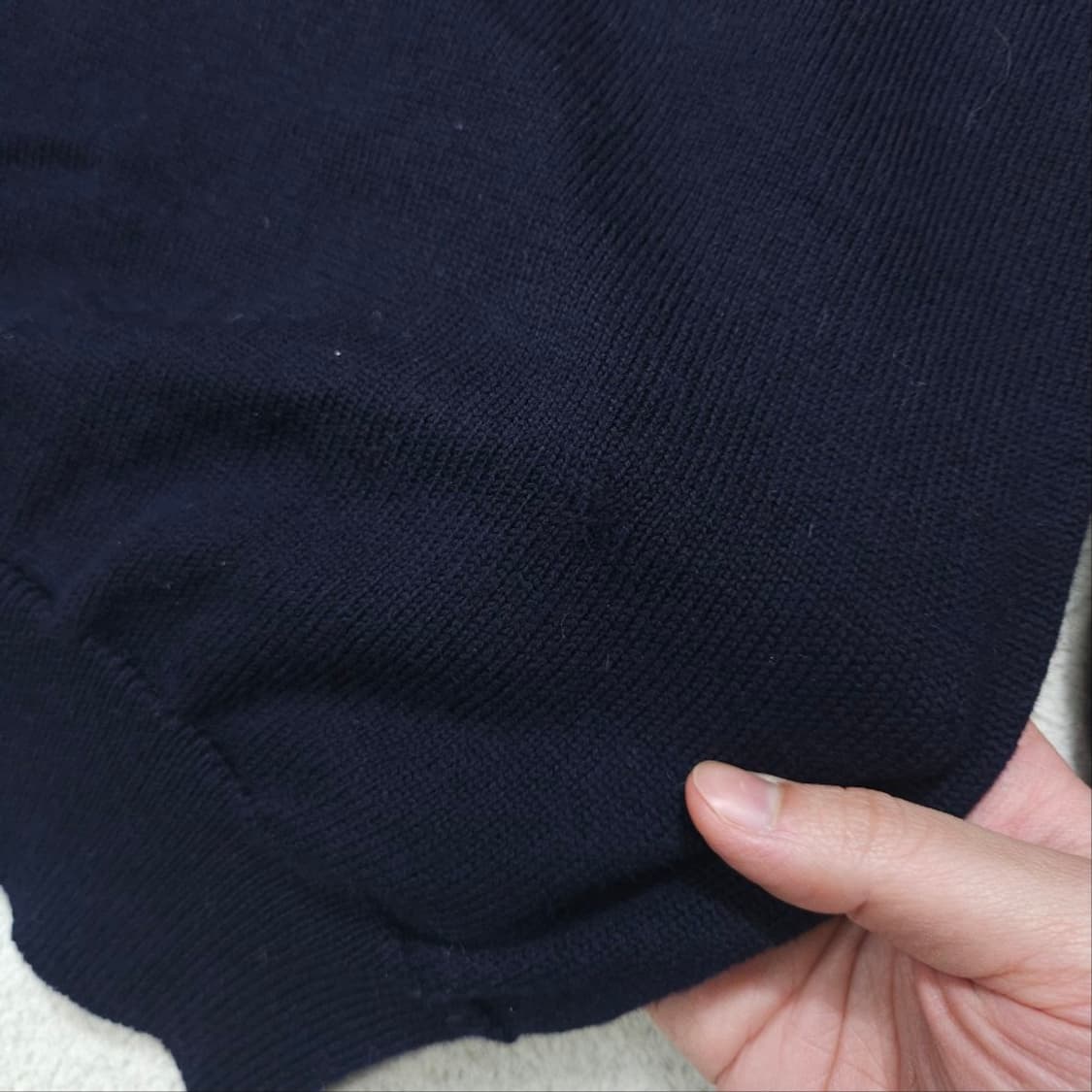 90s 버버리 아가일 메리노울 니트 상품이미지10