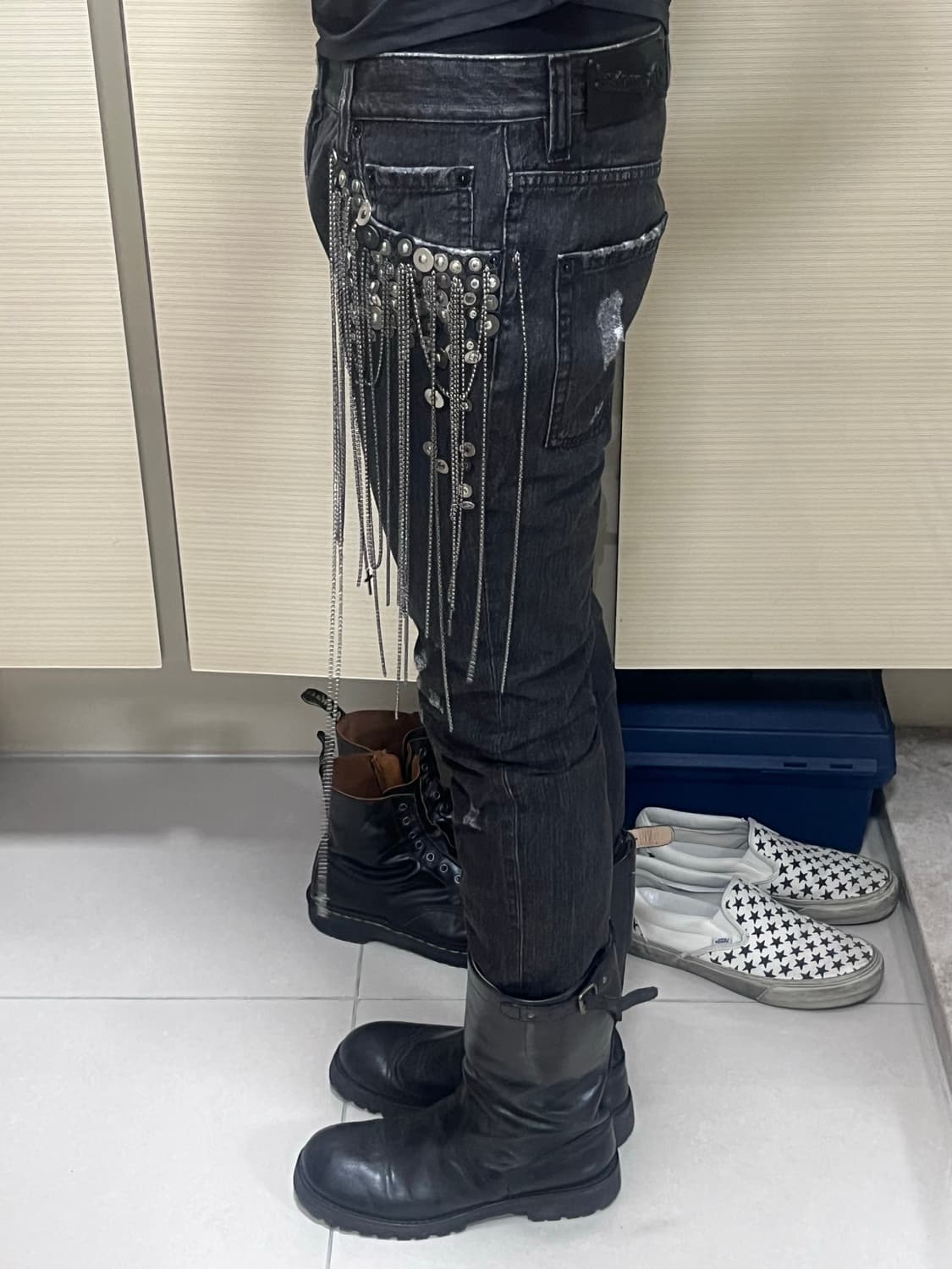 디스퀘어드2 체인 데님 상품이미지4