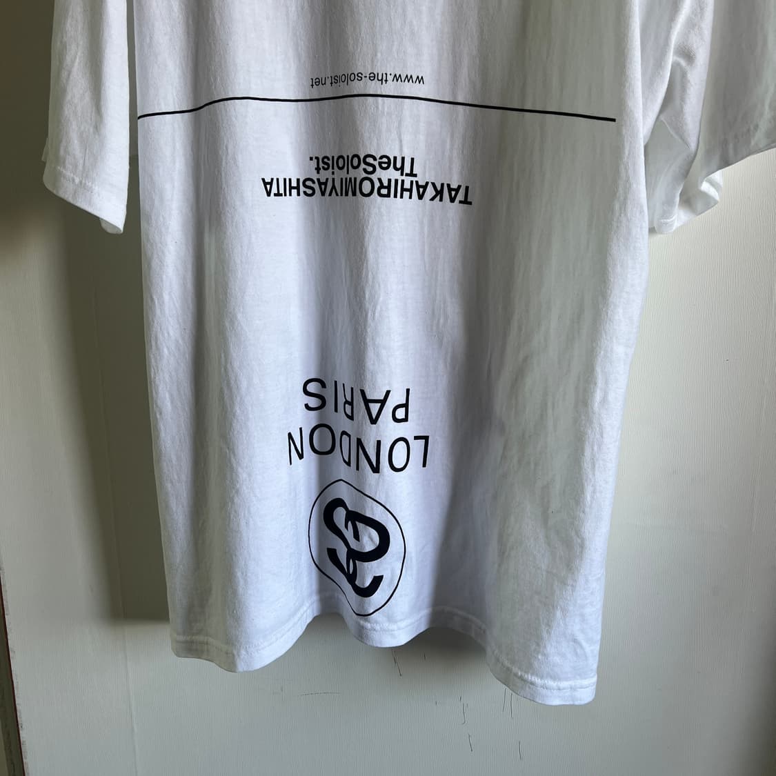 [XL] 스투시 x 타카히로미야시타 더 솔로이스트 40 월드투어 티셔츠 상품이미지7