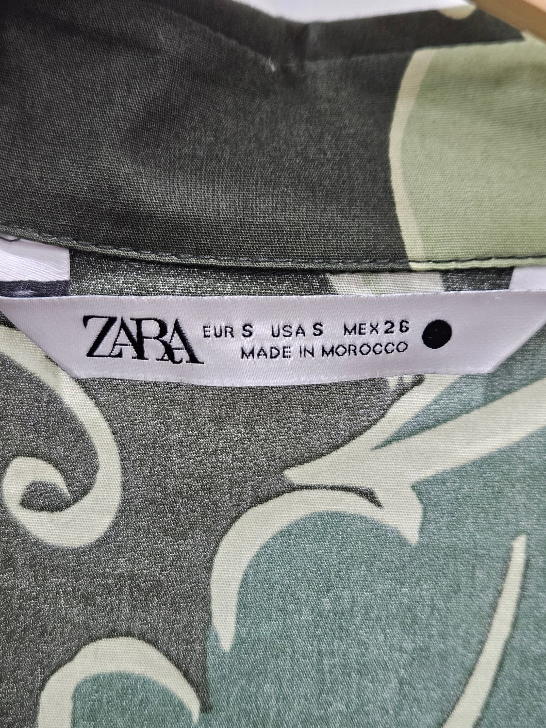 자라(ZARA)  롱 셔츠원피스 S 상품이미지3