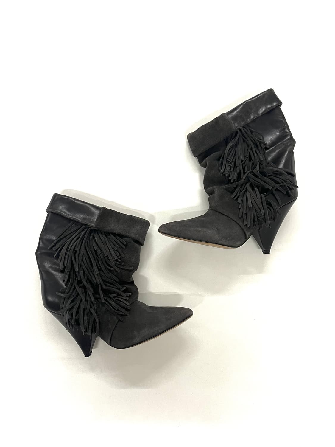 이자벨마랑 H&M 프린지 레더 부츠 상품이미지1