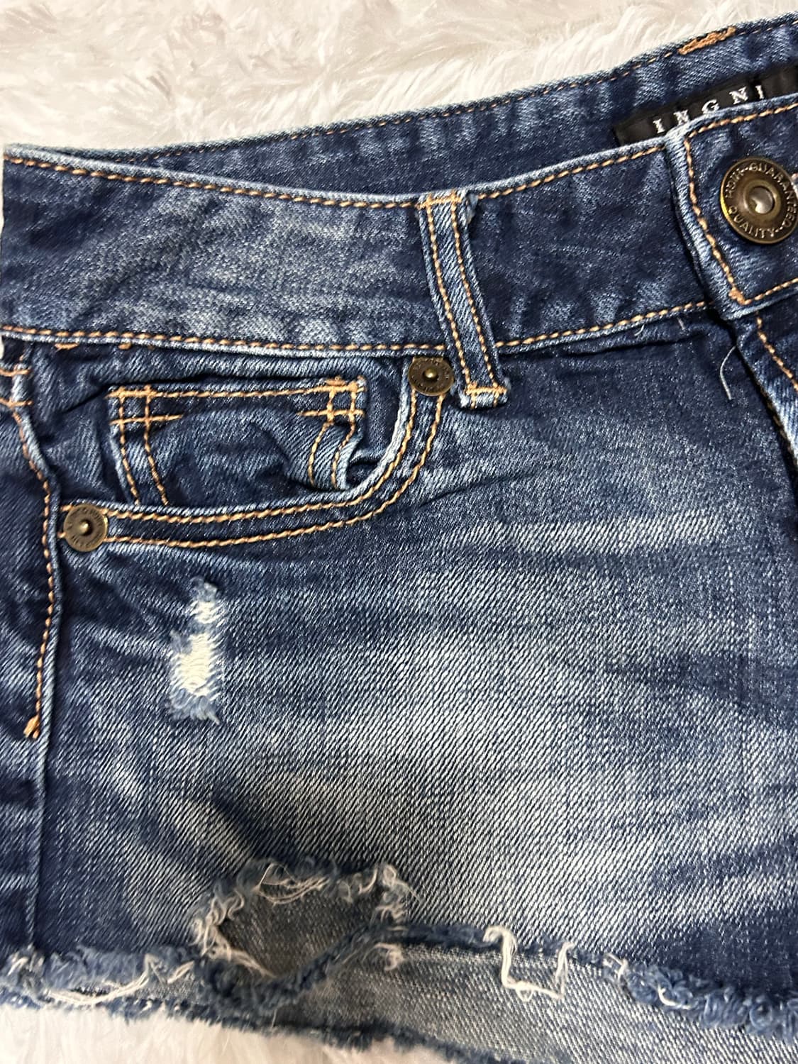 RODEO CROWNS damage y2k short 상품이미지6