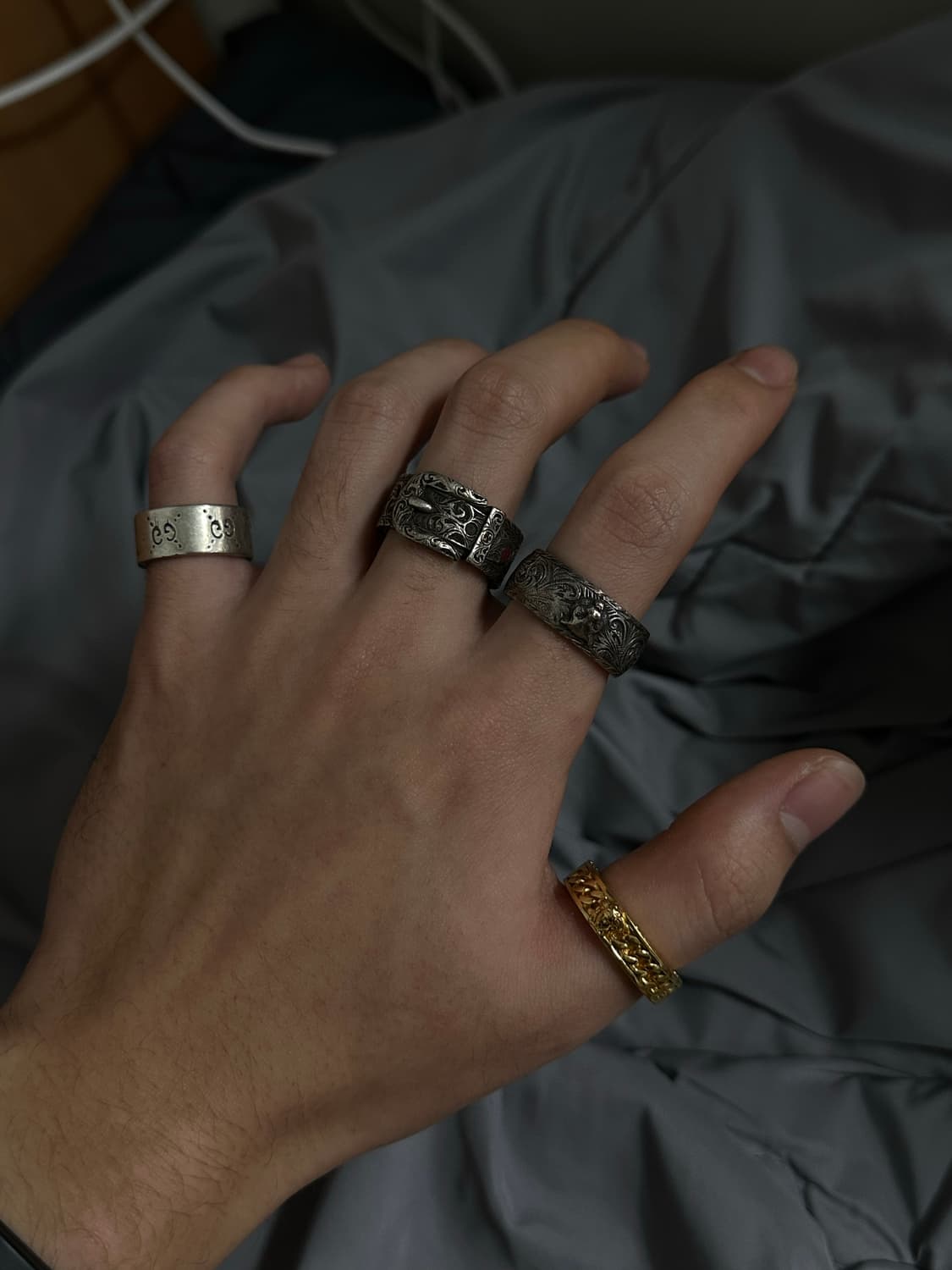 구찌, 베르사체 반지 4종 판매합니다 25호 23호 13호 상품이미지1