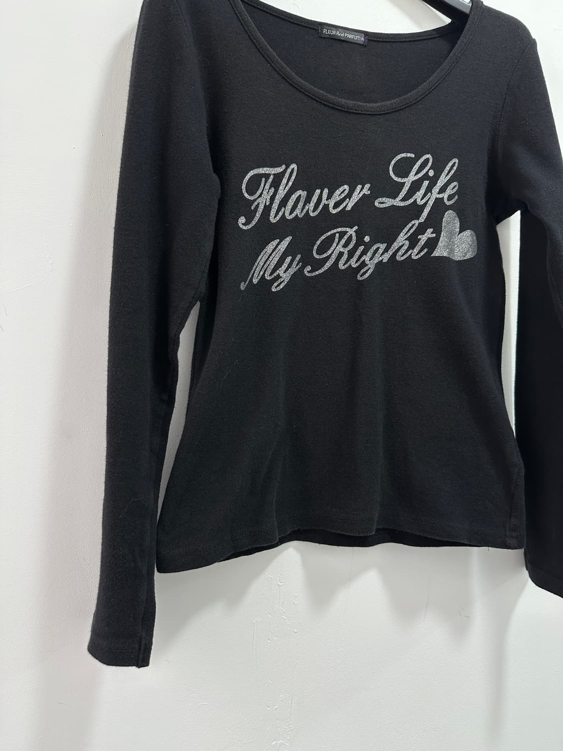 FLEUR & PARFUM silver lettering sleeve 상품이미지4