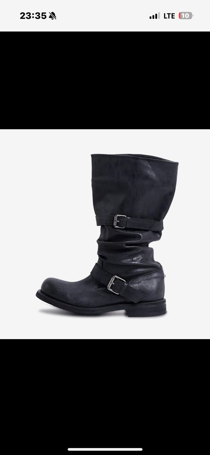 네거티브쓰리 negativethree Slouchy Long Boot 상품이미지1