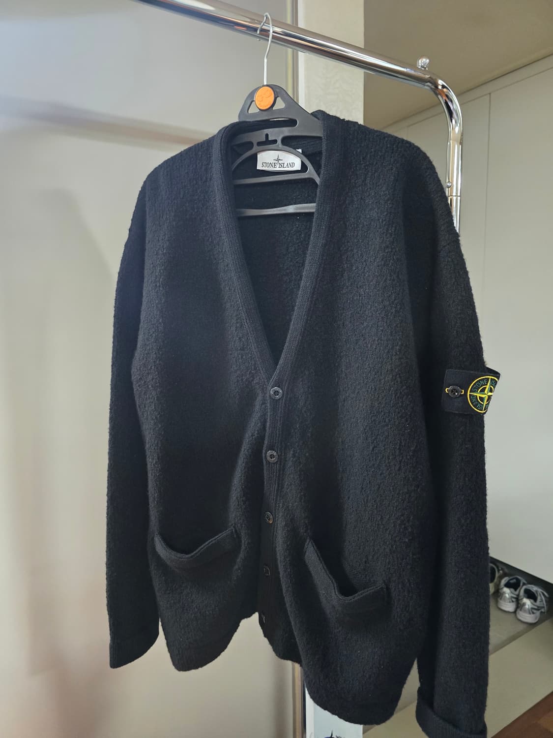 25fw 스톤아일랜드 버튼 가디건 L 상품이미지6