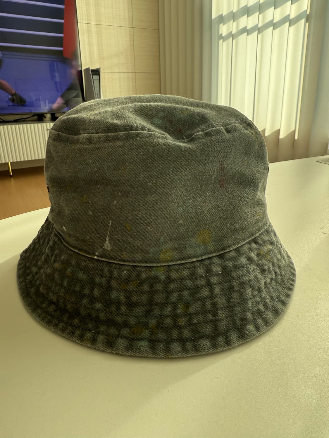 빈티지 페인팅 버킷햇 상품이미지4