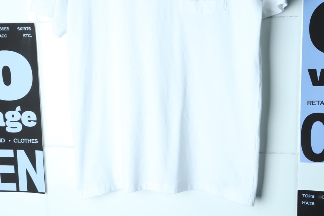 (M-XL) 브랜드빈티지 반팔 티셔츠 USA 흰색 빅사이즈-7B14 상품이미지4