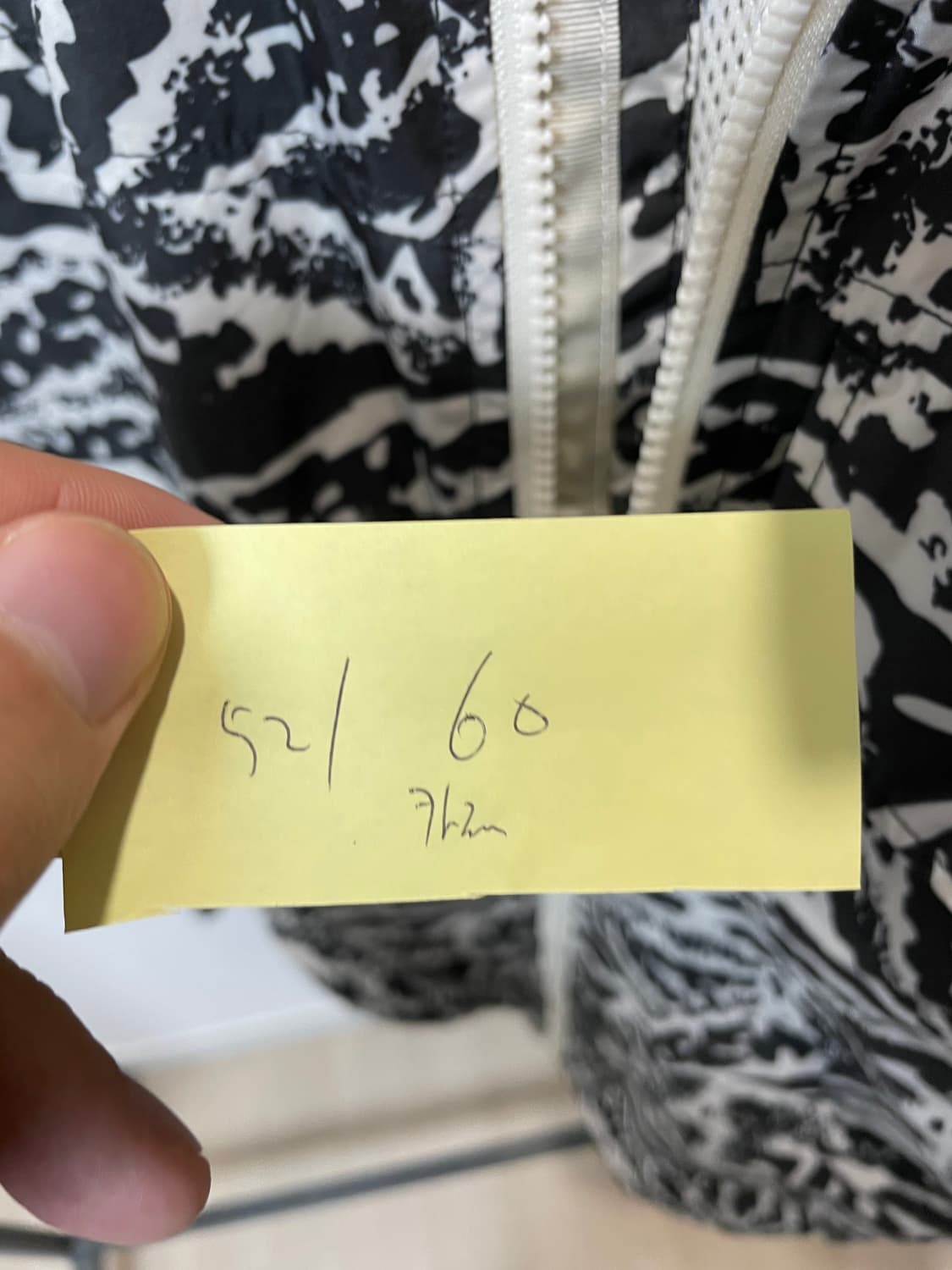 (M/M) 노스페이스 포인트 패턴 포켓 바람막이 자켓 상품이미지7