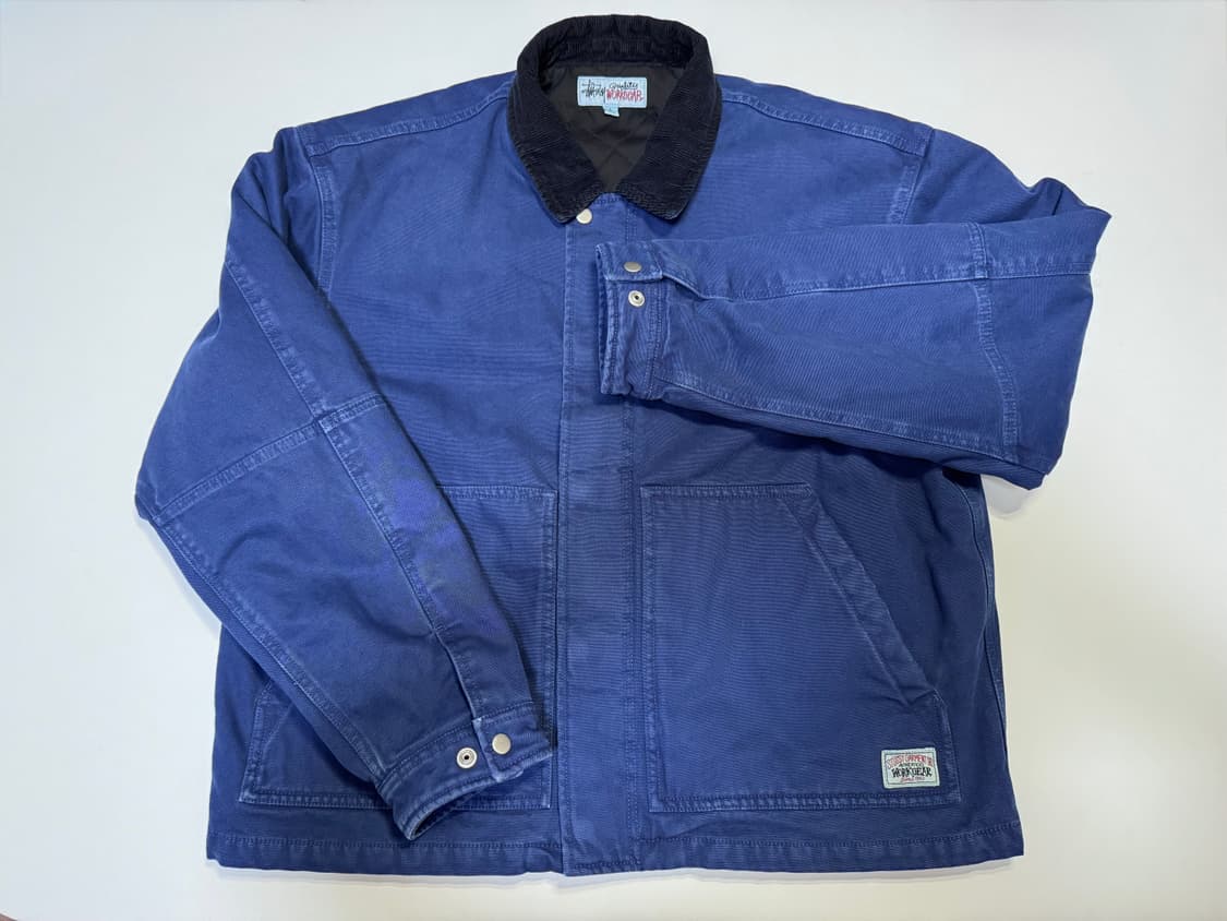 stussy workgear jacket blue 상품이미지2