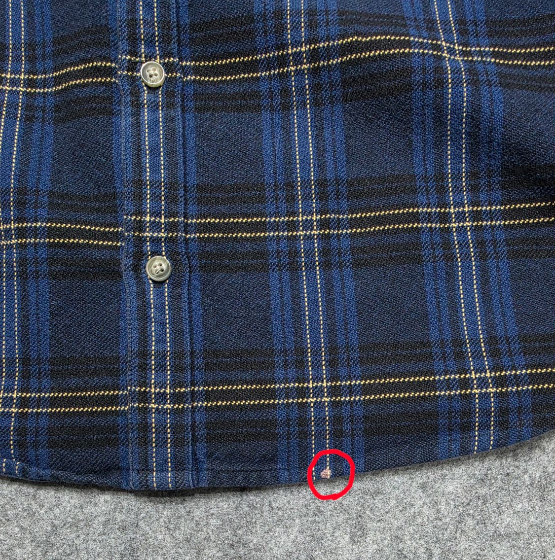 칼하트 wip 투포켓 프랭클린 플란넬 체크 셔츠 M 상품이미지5