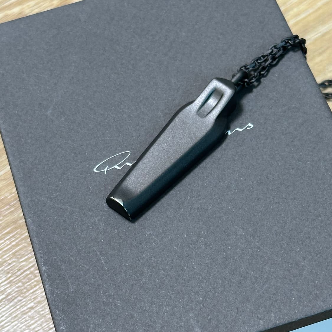 릭 오웬스 목걸이 브론즈컬러  상품이미지2