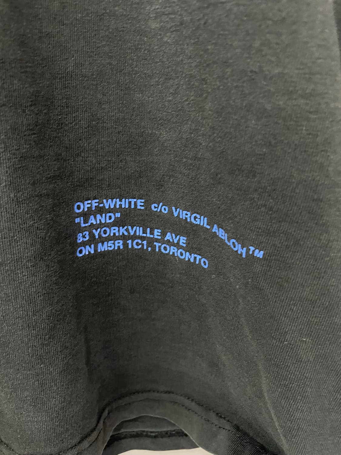 오프화이트 토론토 플래그십 오픈기념 반팔 H2556 상품이미지3