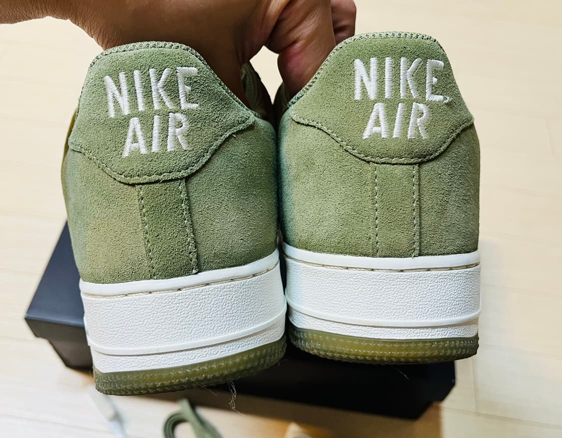 나이키 에어포스 280 사이즈 누벅 그린 중고. 세무 스웨이드 상품이미지7