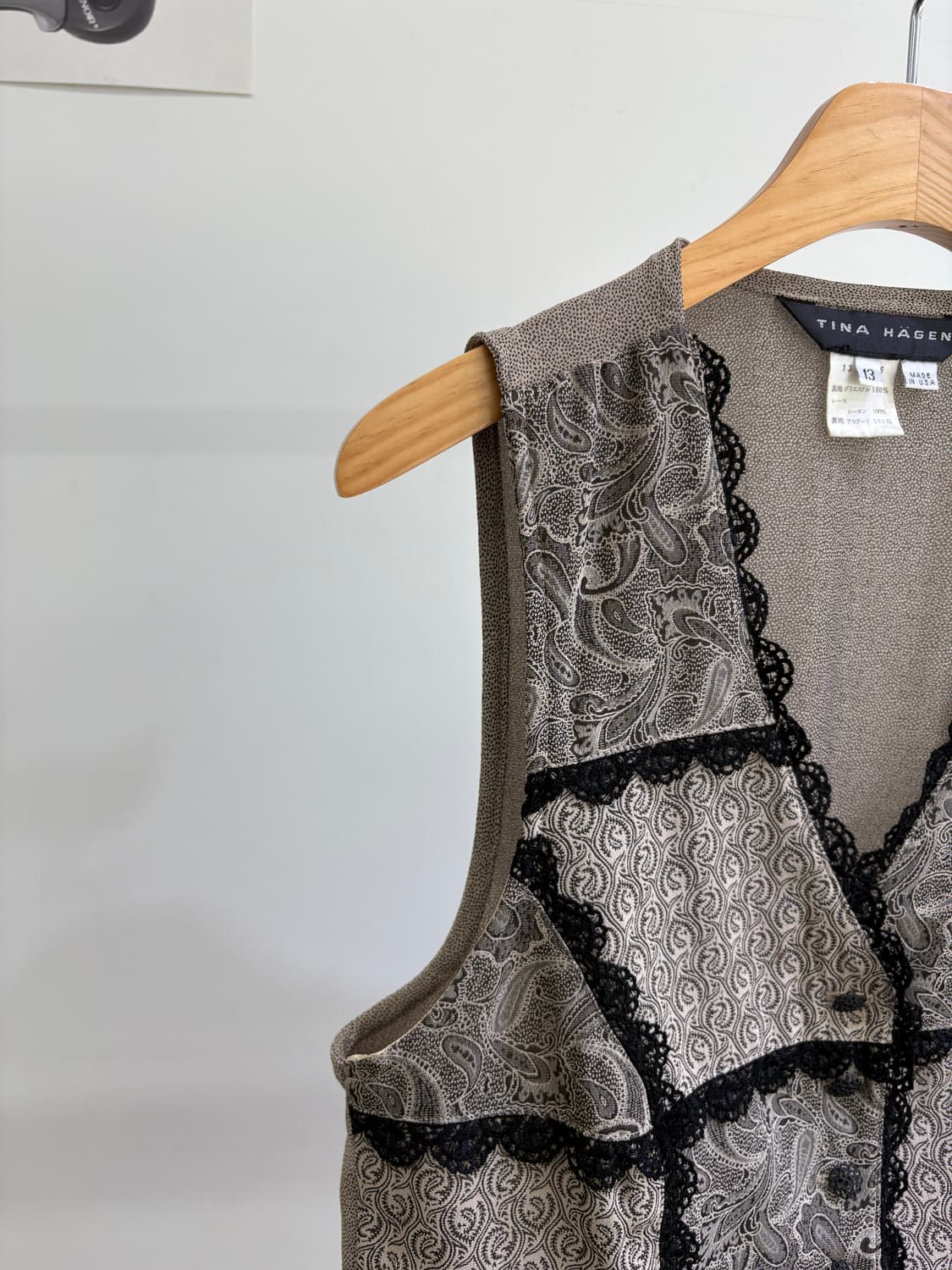 TINA HAGEN (Made in USA) 조끼 상품이미지3