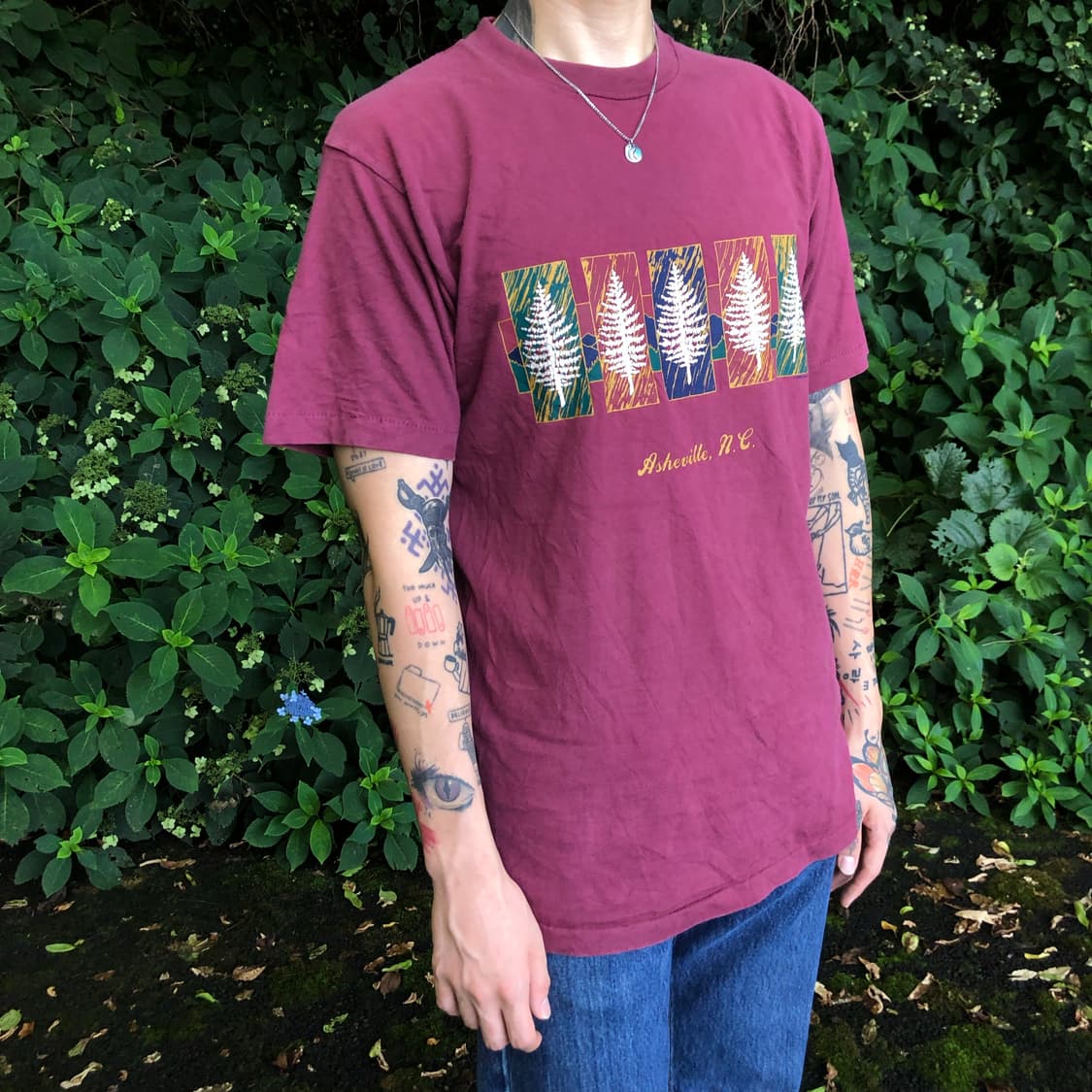 90’s Made in USA vintage T-shirts WEIN 상품이미지3