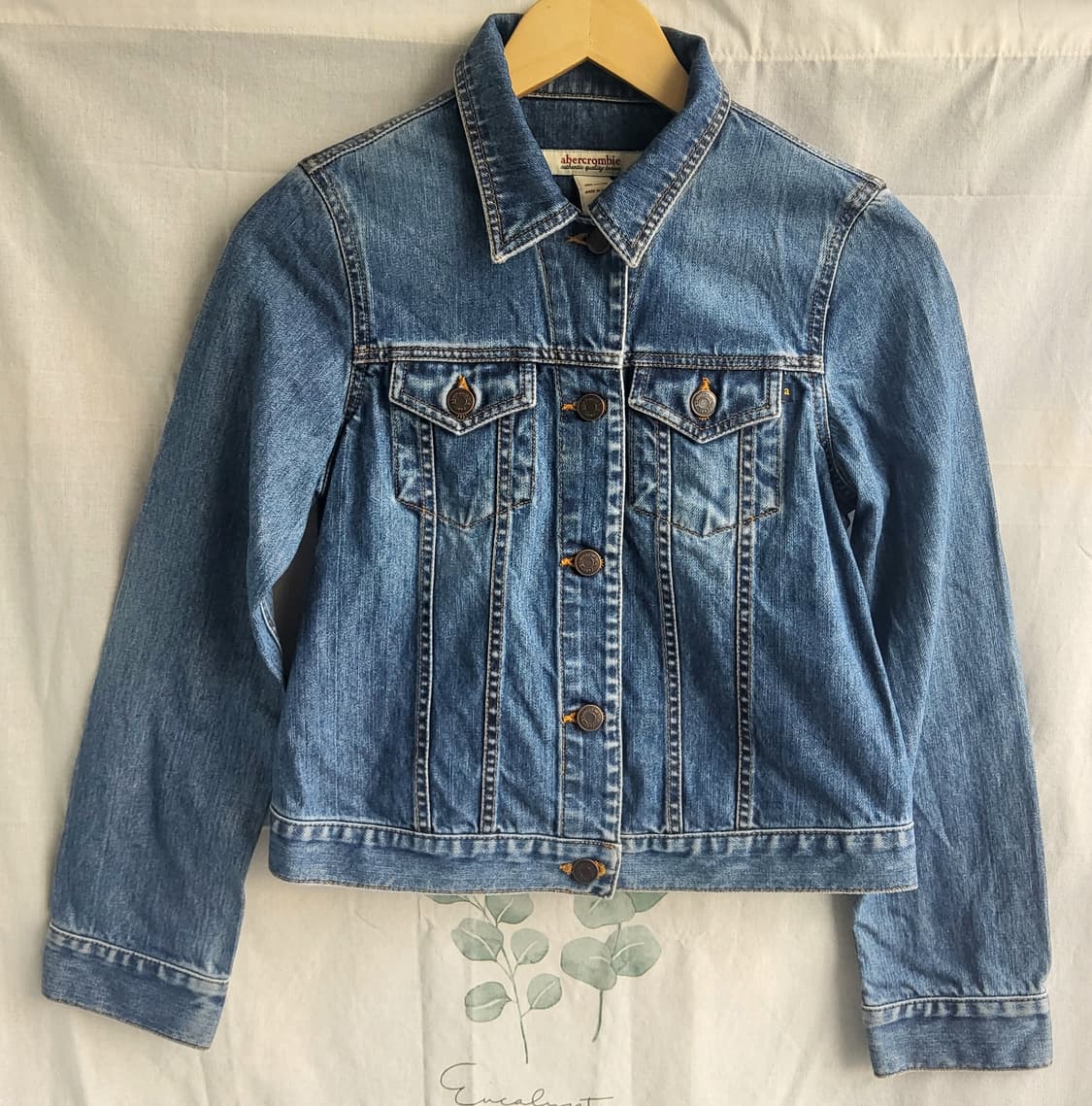 ABERCROMBIE & FITCH 아베크롬비 │ 여성용 L 데님 자켓 상품이미지1