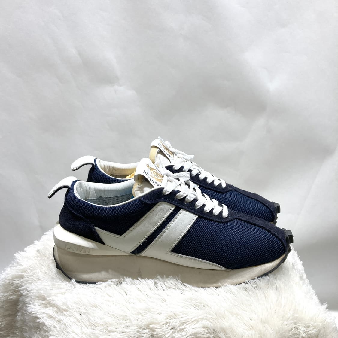 랑방 남성스니커즈 네이비 정품 260  상품이미지4